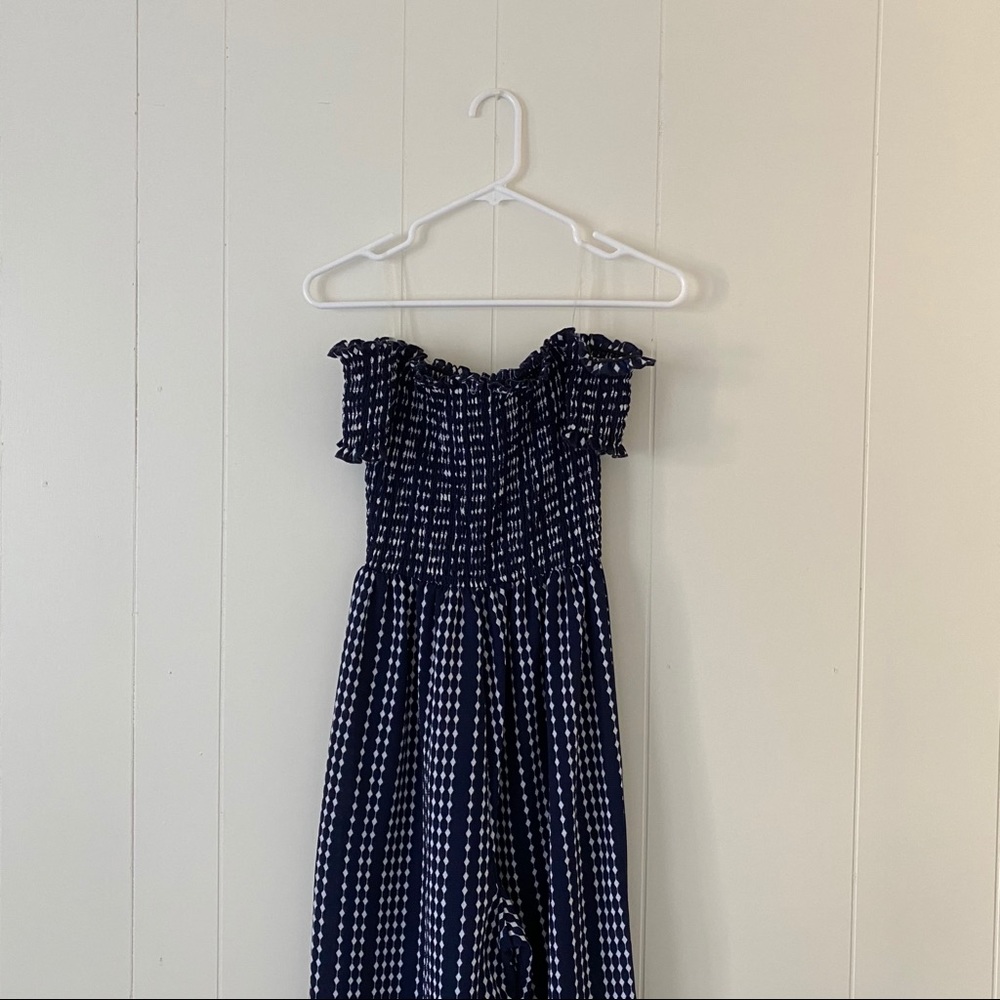 Off the shoulder jumpsuit